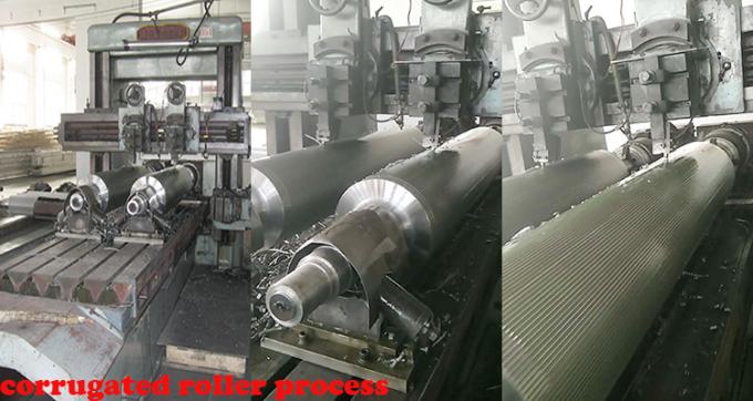 運転される3 5 7つの層波形のカートン箱機械自動電気 6