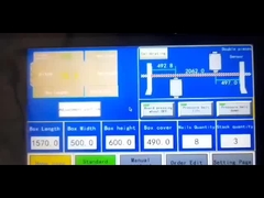 半自動 2000mm 波紋箱 縫製機 カートン ステーパー ワイヤー 圧力駆動