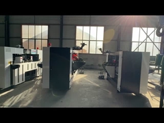 波形のカートン箱機械