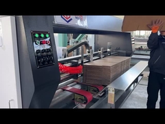 波形のカートン箱機械