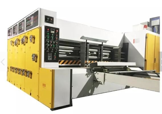 印刷するコンピュータ化された波形箱の製造業機械型抜きに細長い穴をつける