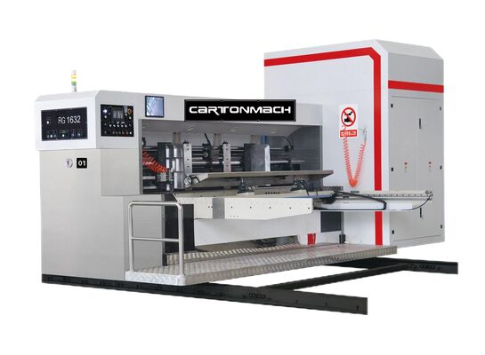 シーメンスPLC搭載段ボール箱製造機 段ボール包装