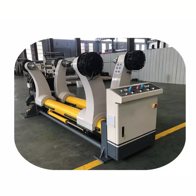 波紋紙箱機 シャフトレスミールロールスタンド