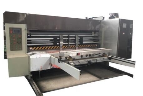 Slotter経済的な3色18mmプリンターは波形のカートン箱ダイ カッタ機械