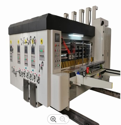 380v 3カラー プリンターSlotterは自動高速ダイ カッタのスタッカー機械